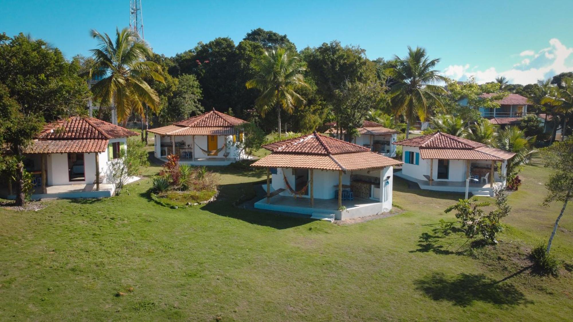 Canto Do Mar - Chales Com Vista Pro Mar - Кумурушатіба Екстер'єр фото